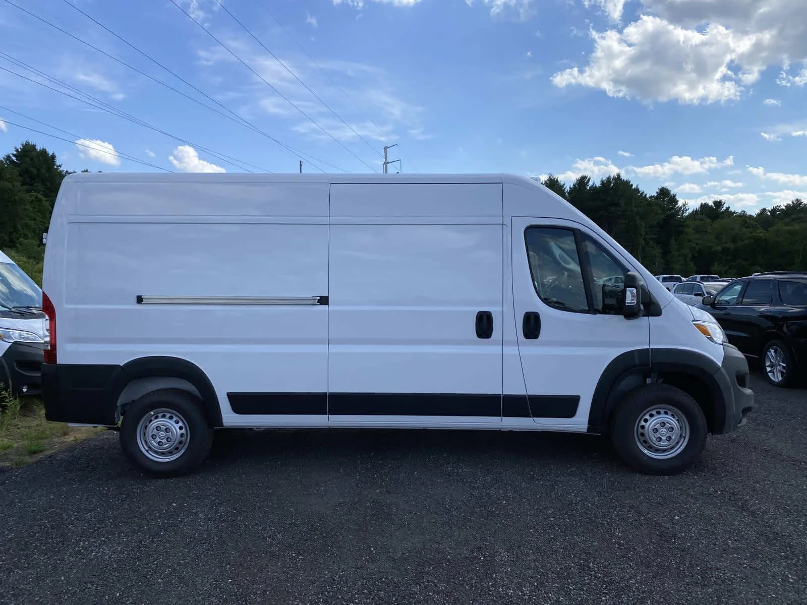 New 2026 Bright White Clear-Coat Exterior Paint Ram Tradesman image 2