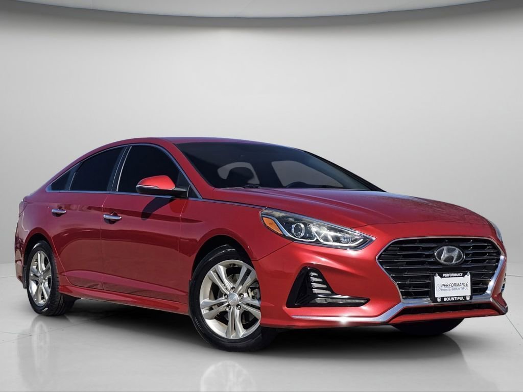 Used 2018 Hyundai Sonata SEL with VIN 5NPE34AF2JH660603 for sale in Bountiful, UT
