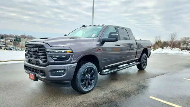 New 2026 Granite Crystal Metallic Clear-Coat Exterior Paint RAM Laramie image 8