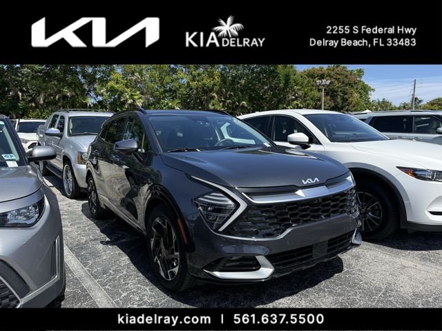 Used 2023 Gray Kia SX-Prestige image 1