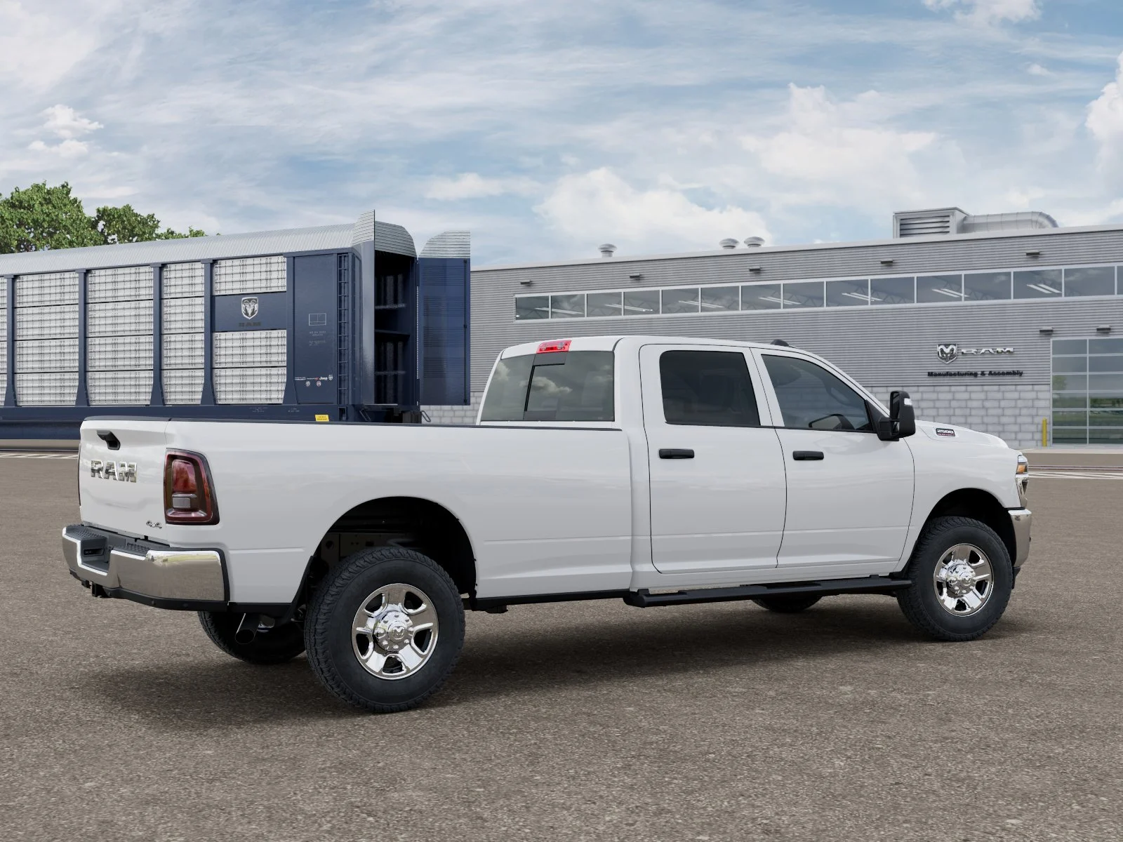 New 2026 Bright White Clearcoat RAM Tradesman image 2