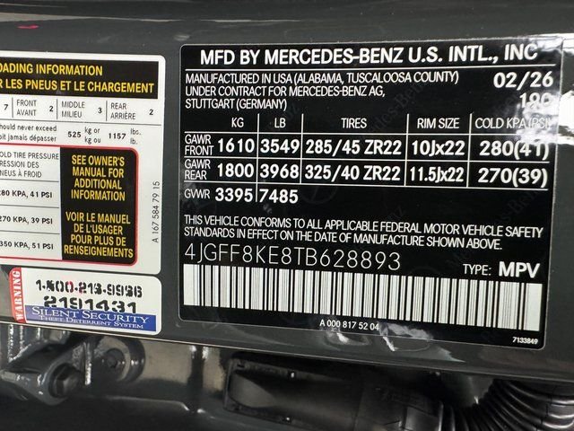 New 2026 MANUFAKTUR Silicon Grey Mercedes-Benz GLS 63 AMG® image 29