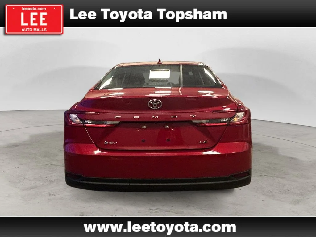 Used 2025 Red Toyota LE image 4