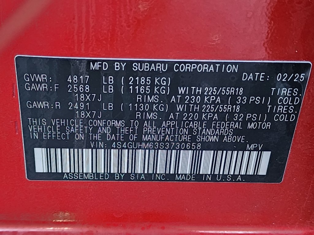 2025 Subaru Crosstrek Limited - Photo 36