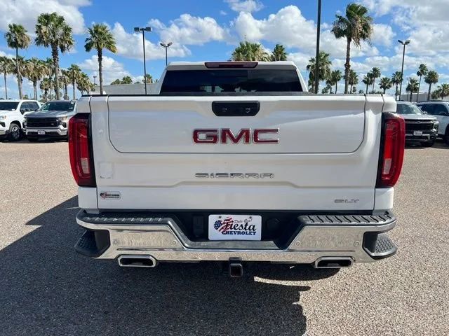 Used 2024 White Frost Tricoat GMC SLT image 6