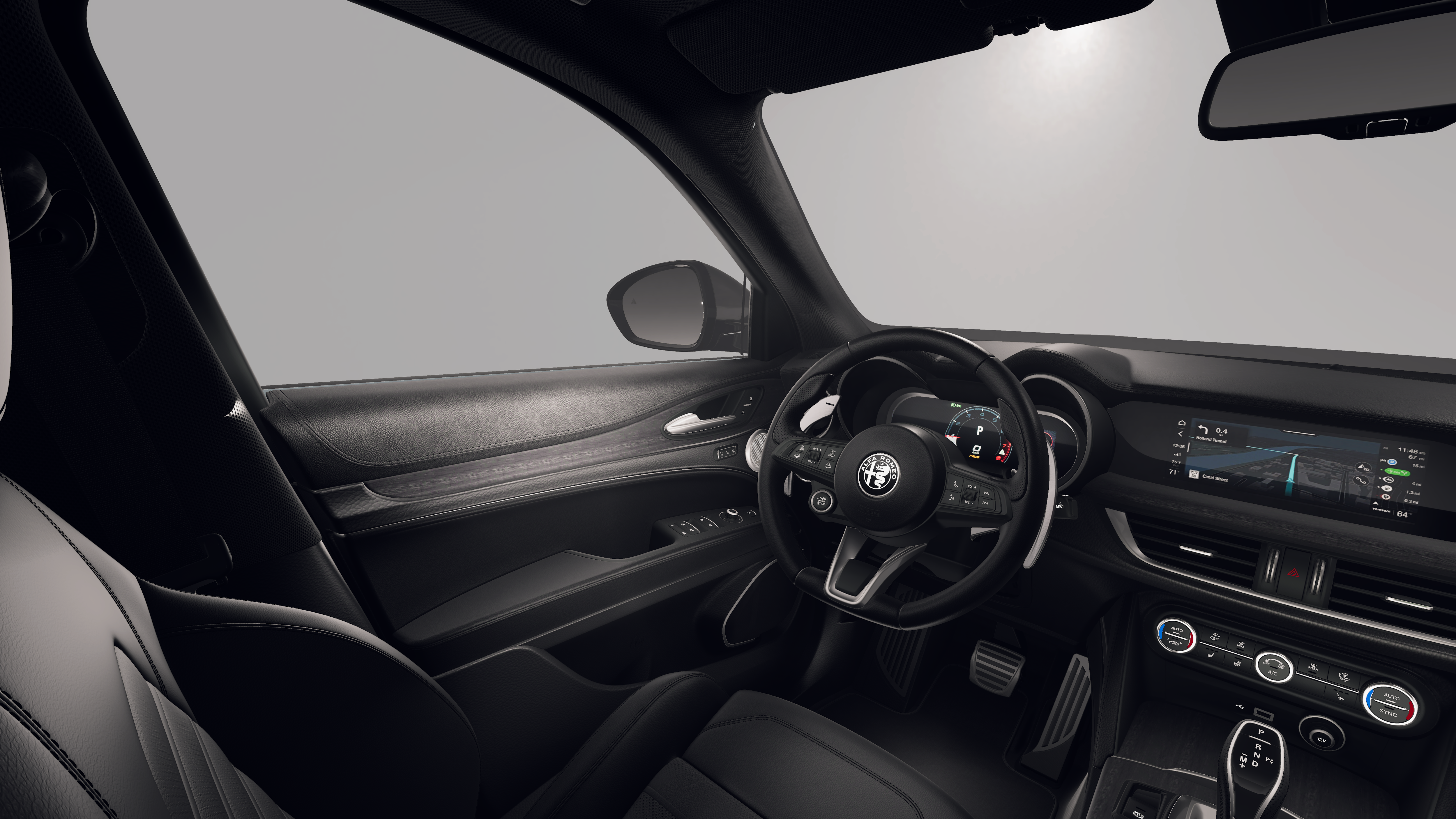 New 2026 Moonlight Gray Metallic Exterior Paint Alfa Romeo Base image 20