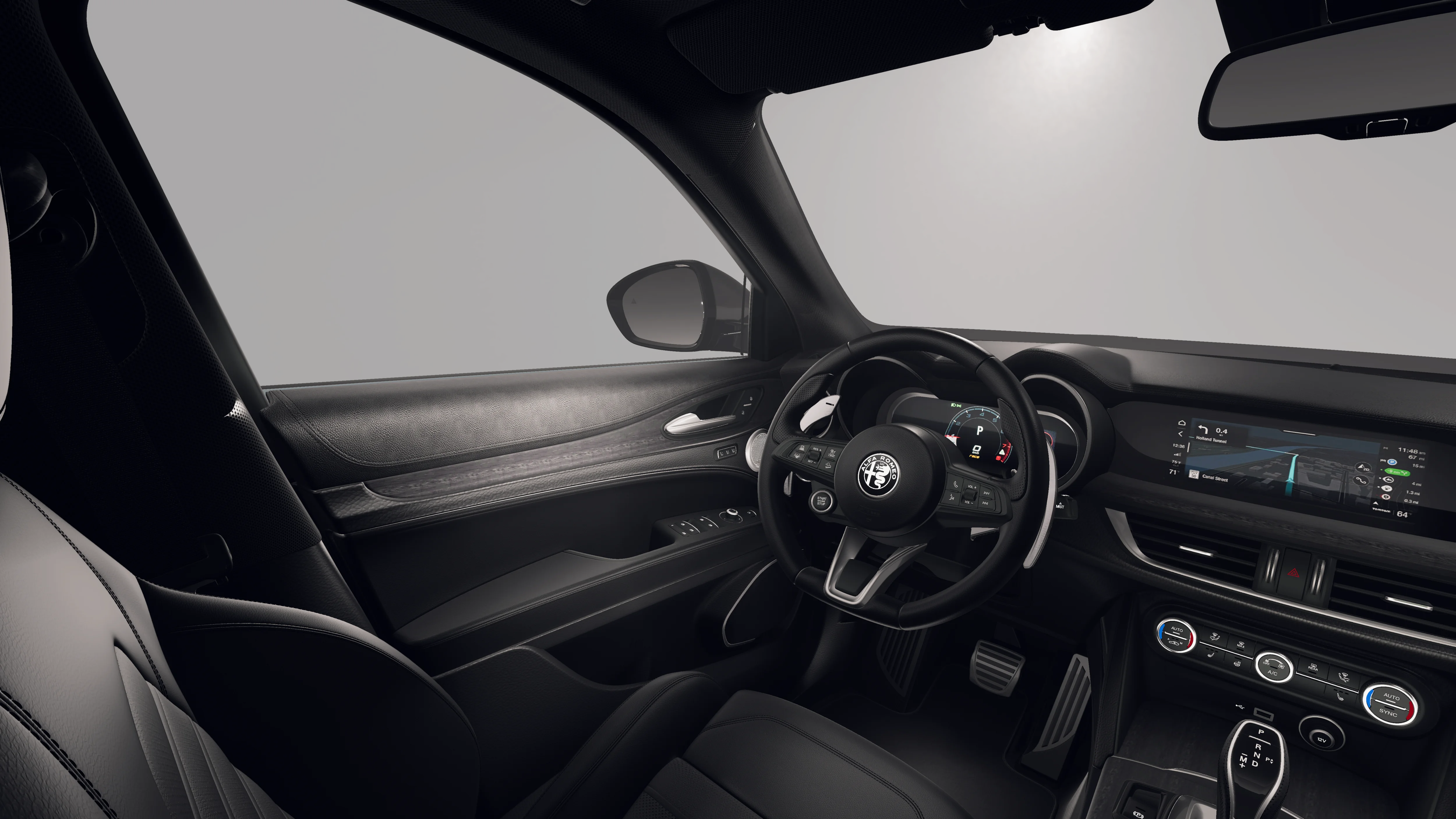 New 2026 Moonlight Gray Metallic Exterior Paint Alfa Romeo  image 20
