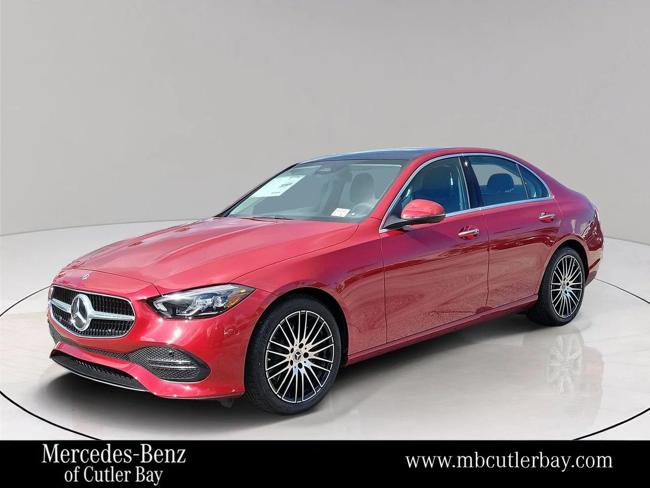 New 2026 MANUFAKTUR Patagonia Red Metallic Mercedes-Benz C 300 image 1