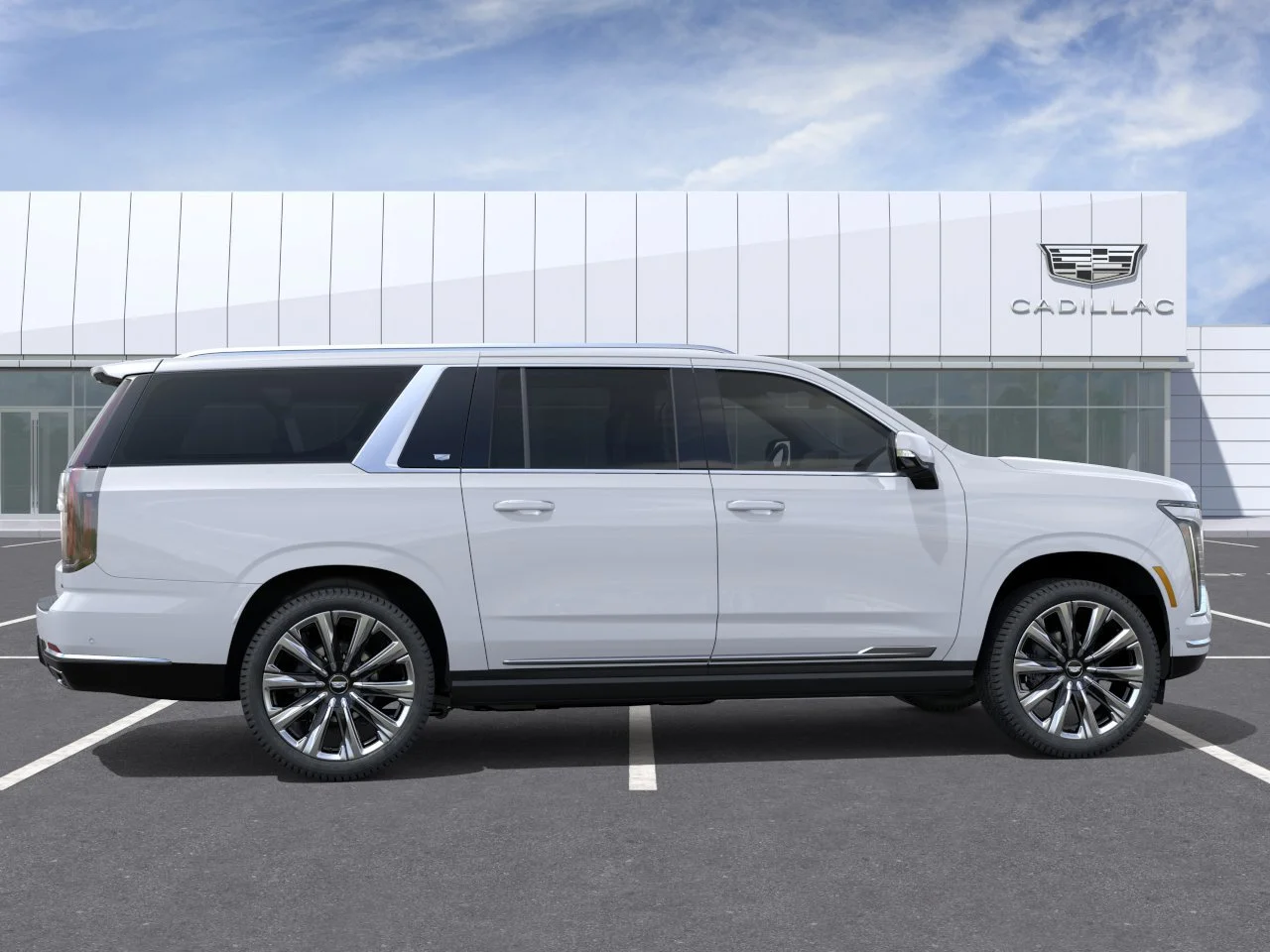 New 2026 Vibrant White Tricoat Cadillac Platinum Luxury image 5