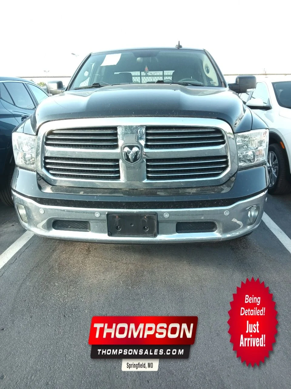 Used 2017 Black Ram Big Horn image 1