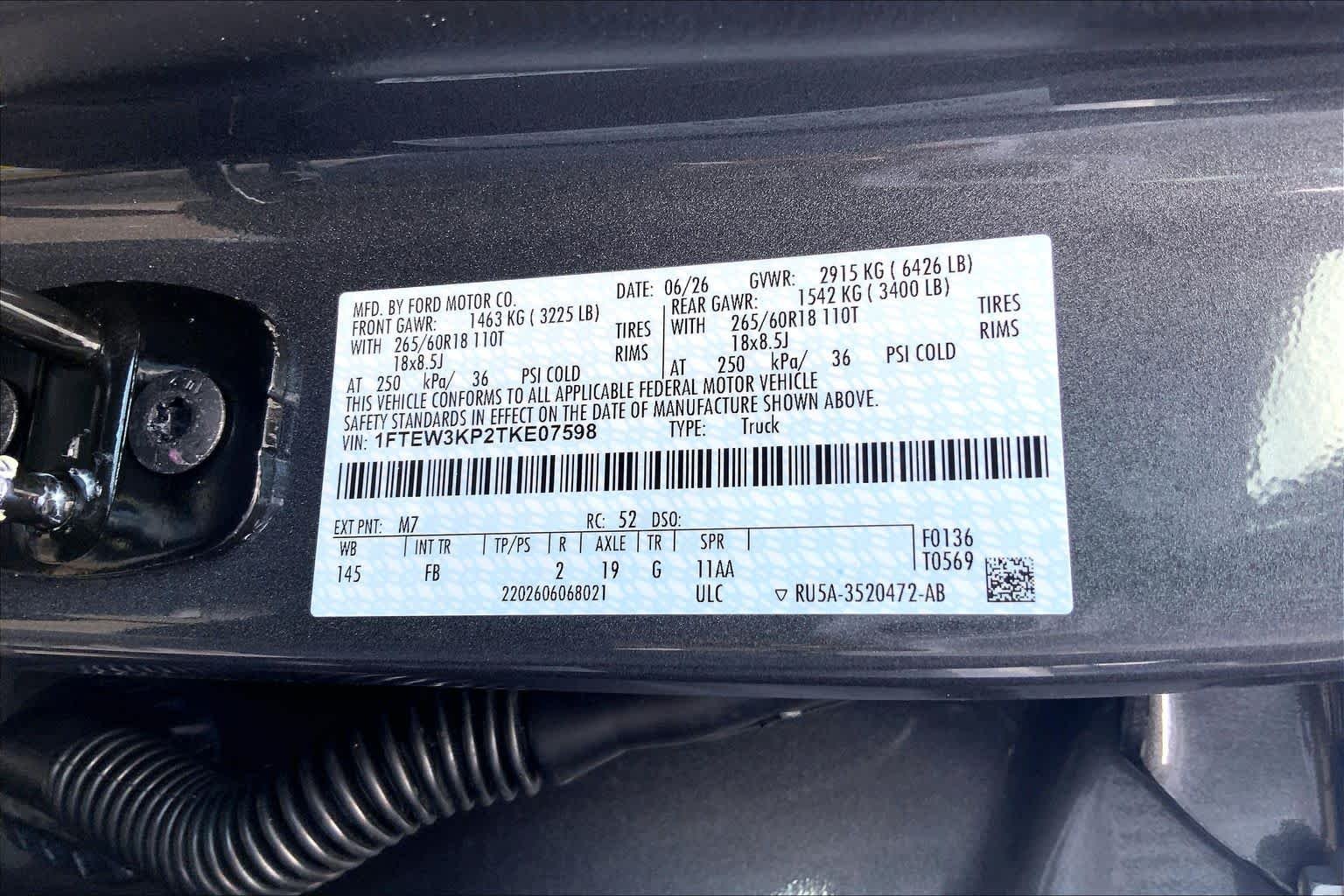 New 2026 Carbonized Gray Metallic Ford XLT image 21