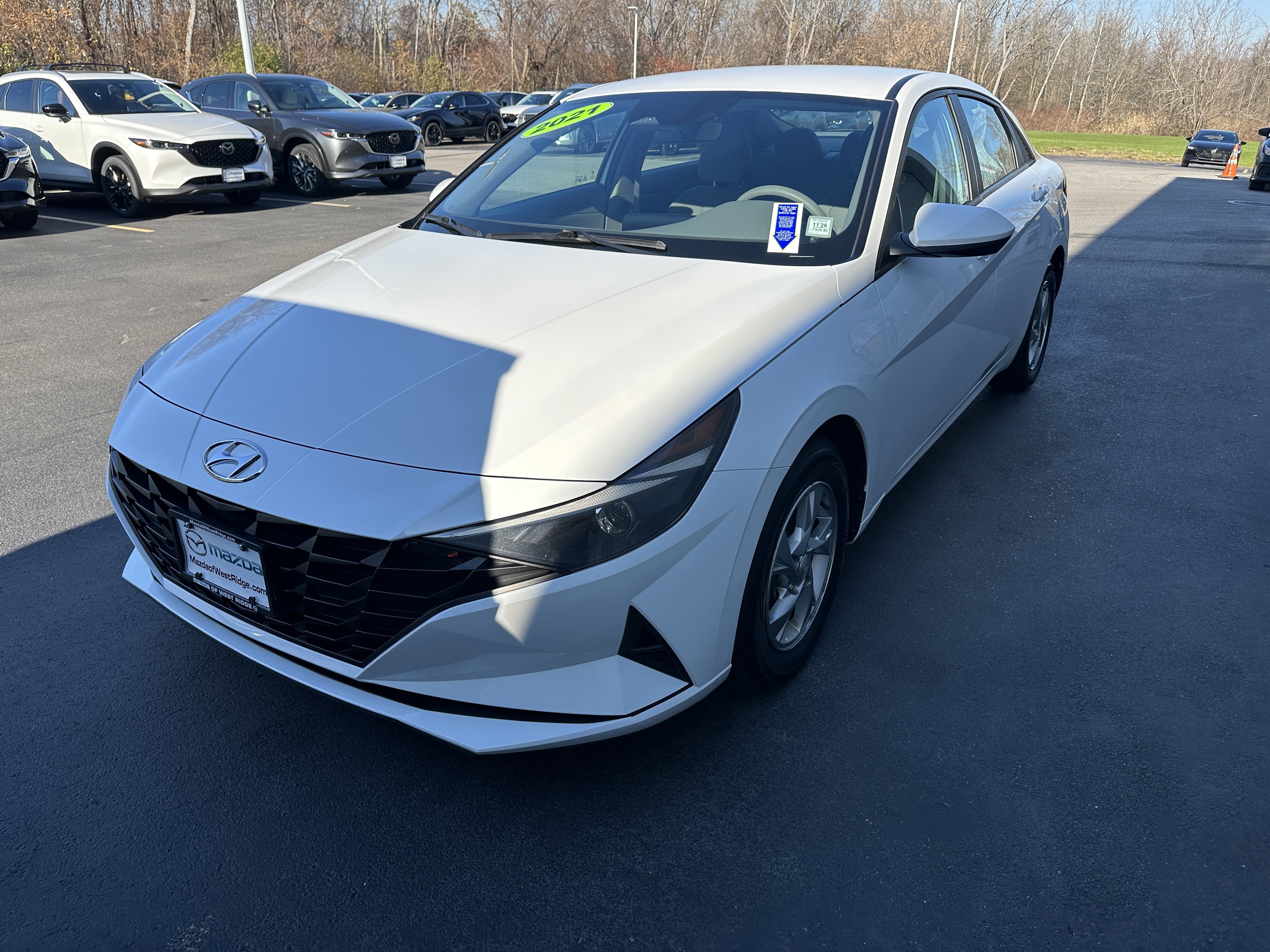 Used 2021 Hyundai Elantra SE with VIN 5NPLL4AG3MH041710 for sale in Spencerport, NY