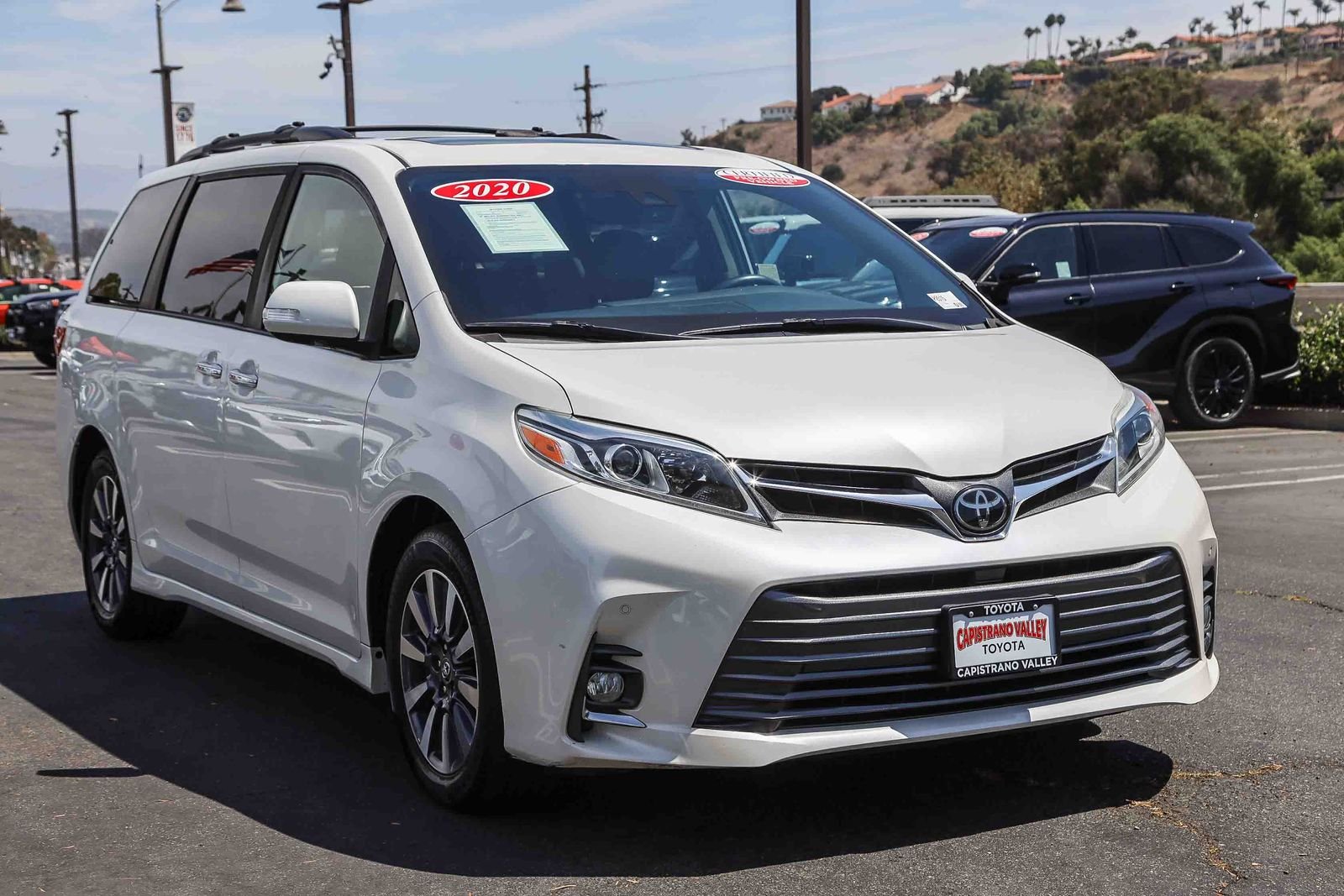 Certified Used 2020 Blizzard Pearl Toyota Limited image 3