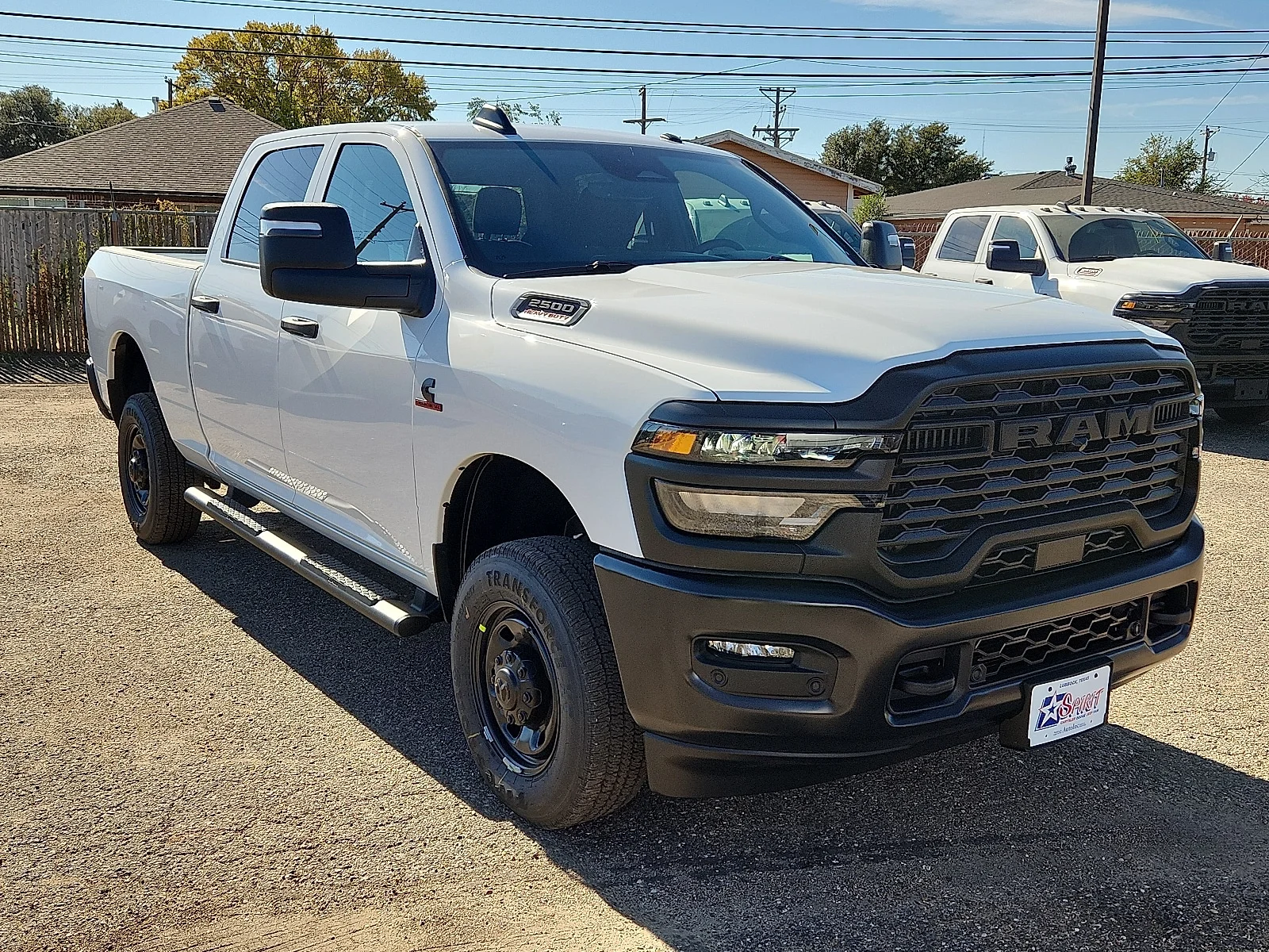 New 2026 PW7 Bright Whit Ram TRADESMAN CREW CAB 4X4 6