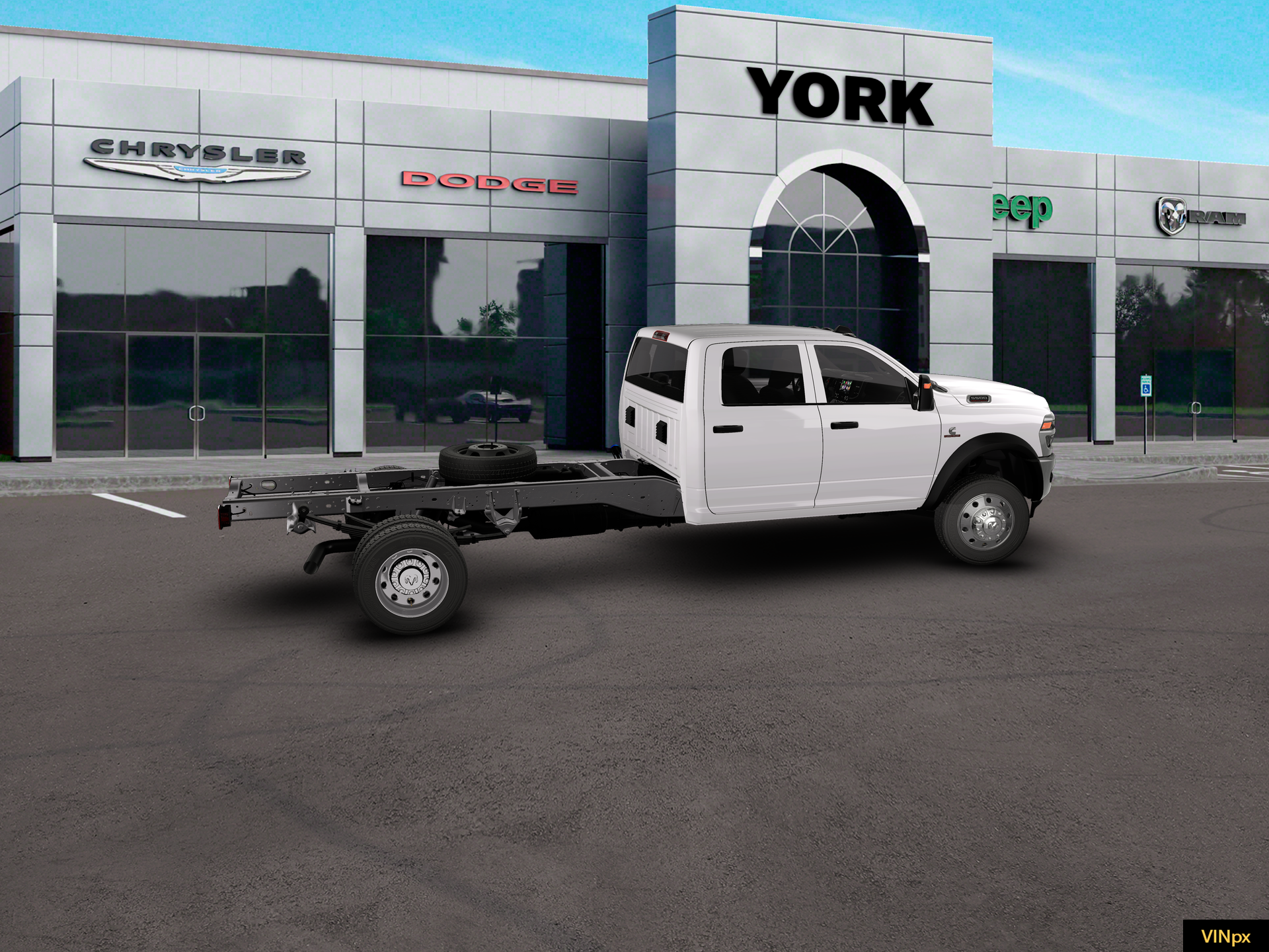 New 2026 Bright White Clear-Coat Exterior Paint RAM Tradesman image 15