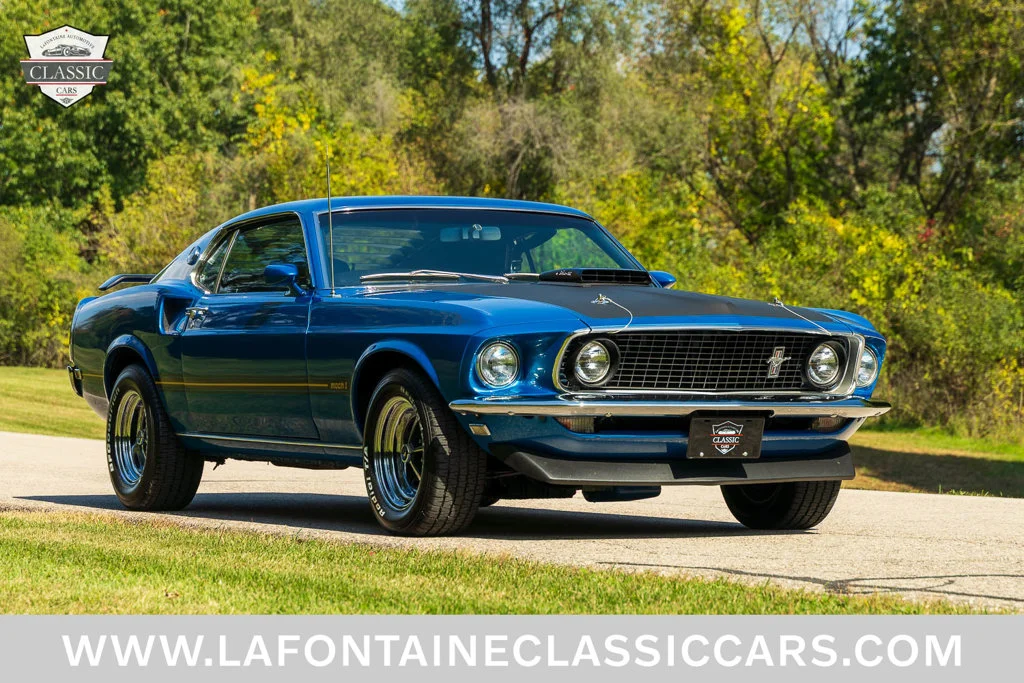 Used 1969 Blue Ford Mach 1 image 7