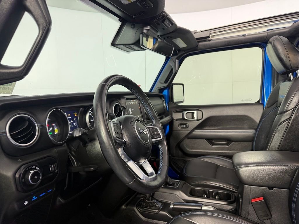 Used 2023 Blue Jeep Rubicon 4xe image 26