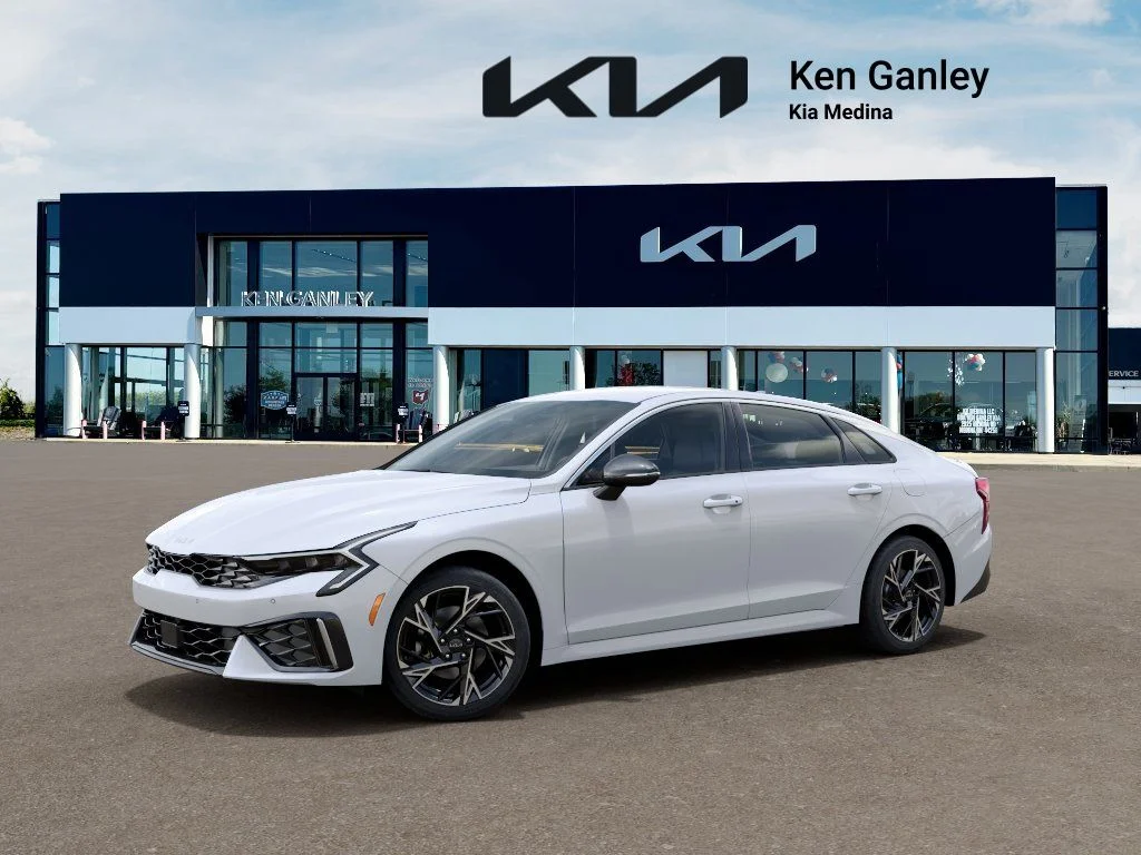 New 2026 Snow White Pearl Kia GT-Line FWD image 3