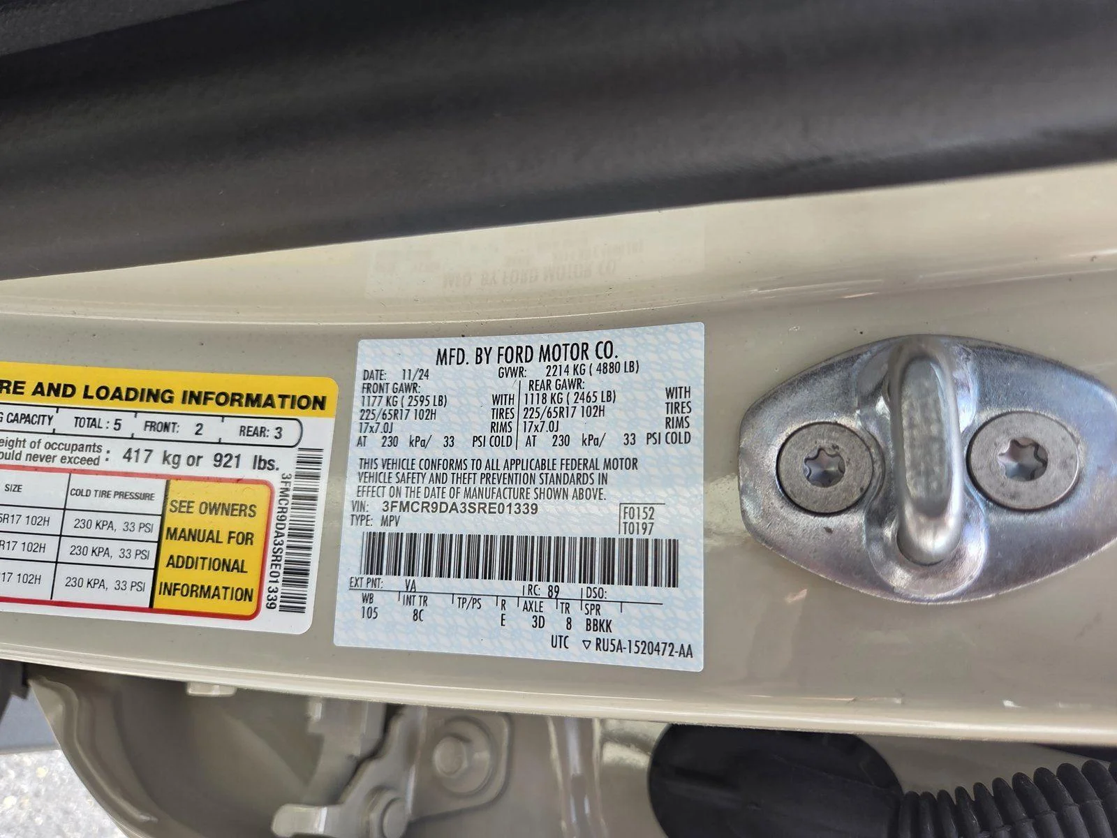 Used 2025 Desert Sand Ford Badlands image 34