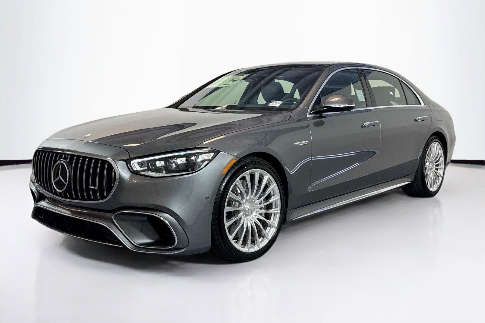 New 2025 Selenite Grey Metallic Mercedes-Benz AMG® S 63 E image 1