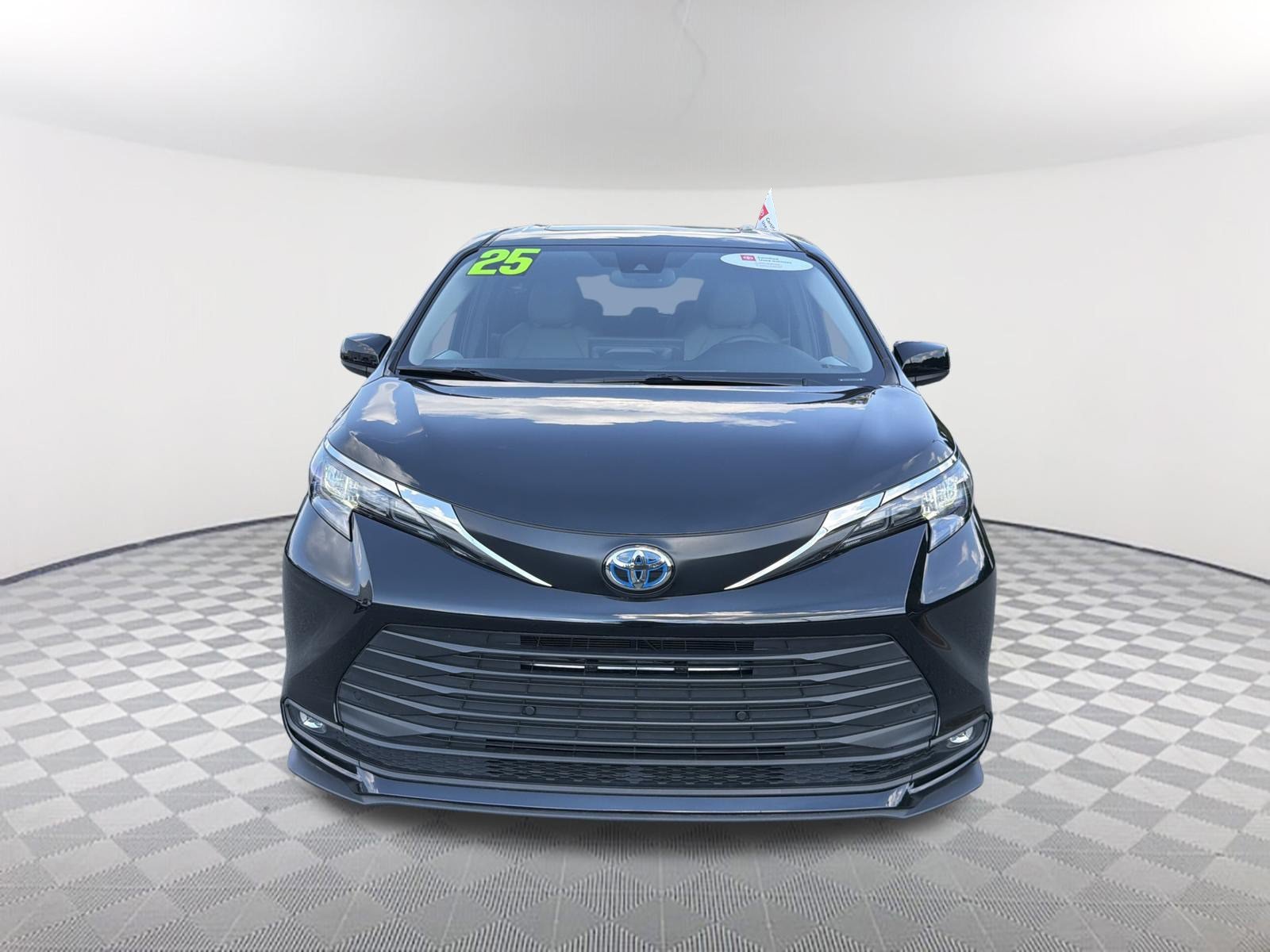 Certified Used 2025 Midnight Black Metallic Toyota XLE image 2