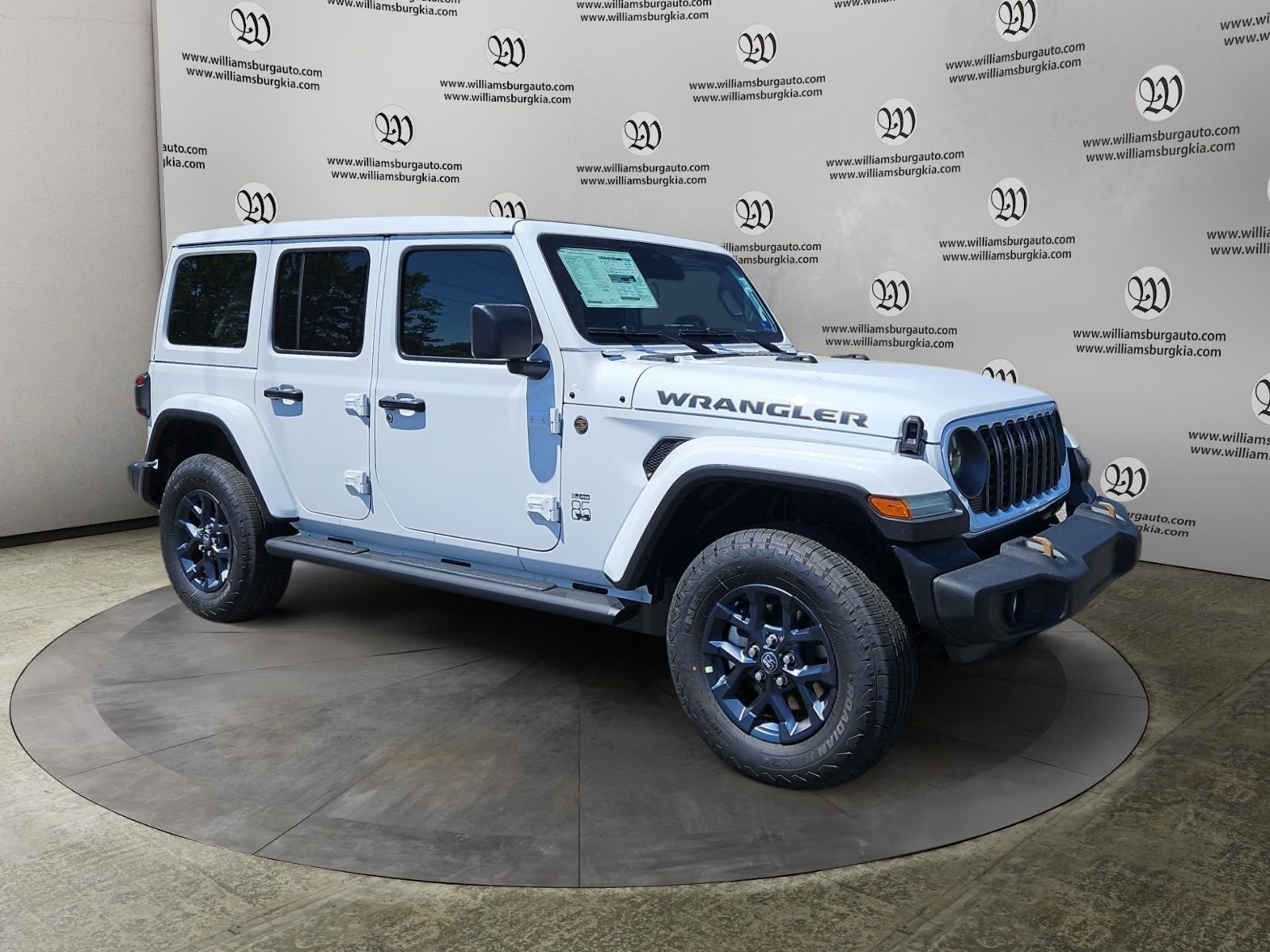 New 2026 Bright White Clear-Coat Exterior Paint Jeep 85th Anniversary Edition image 7