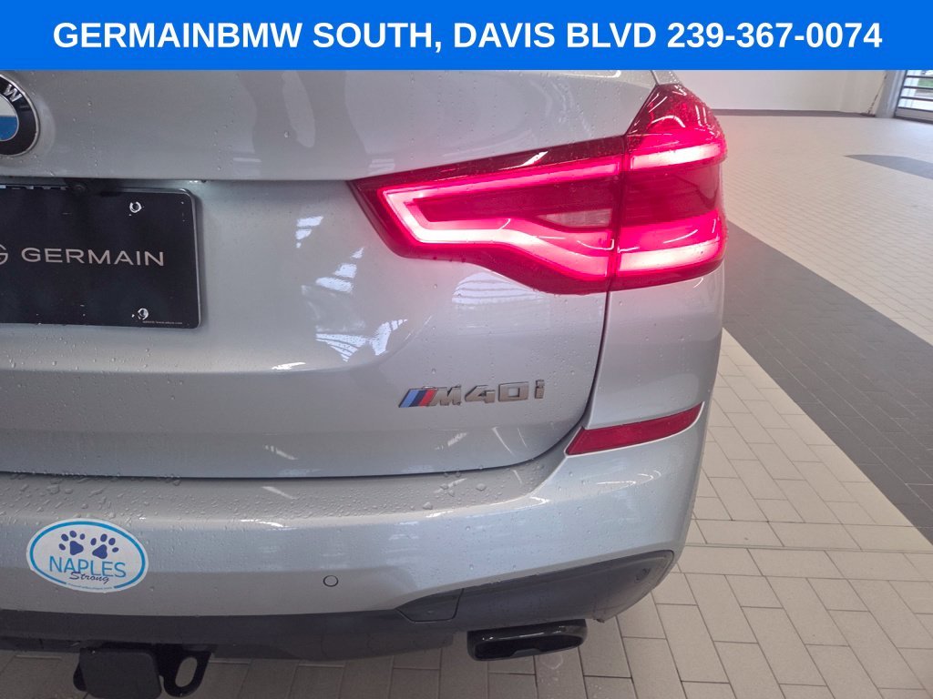 Used 2019 Glacier Silver Metallic BMW M40i image 15