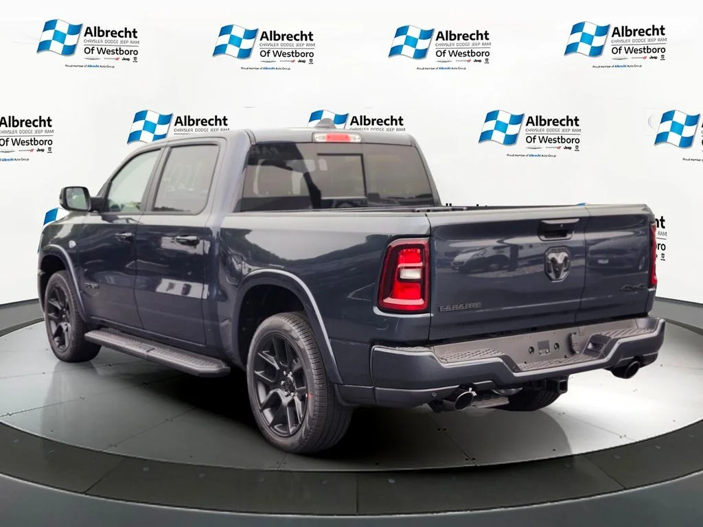New 2026 Forged Blue Metallic Exterior Paint RAM Laramie image 3