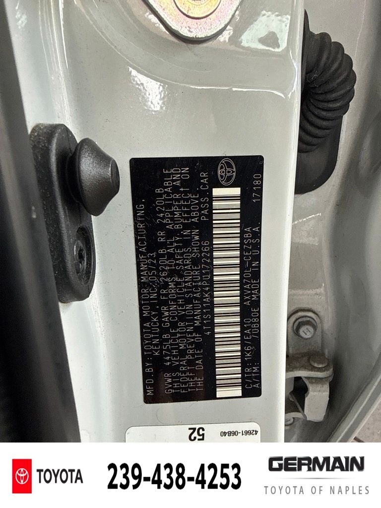 Used 2023 White Toyota SE image 19