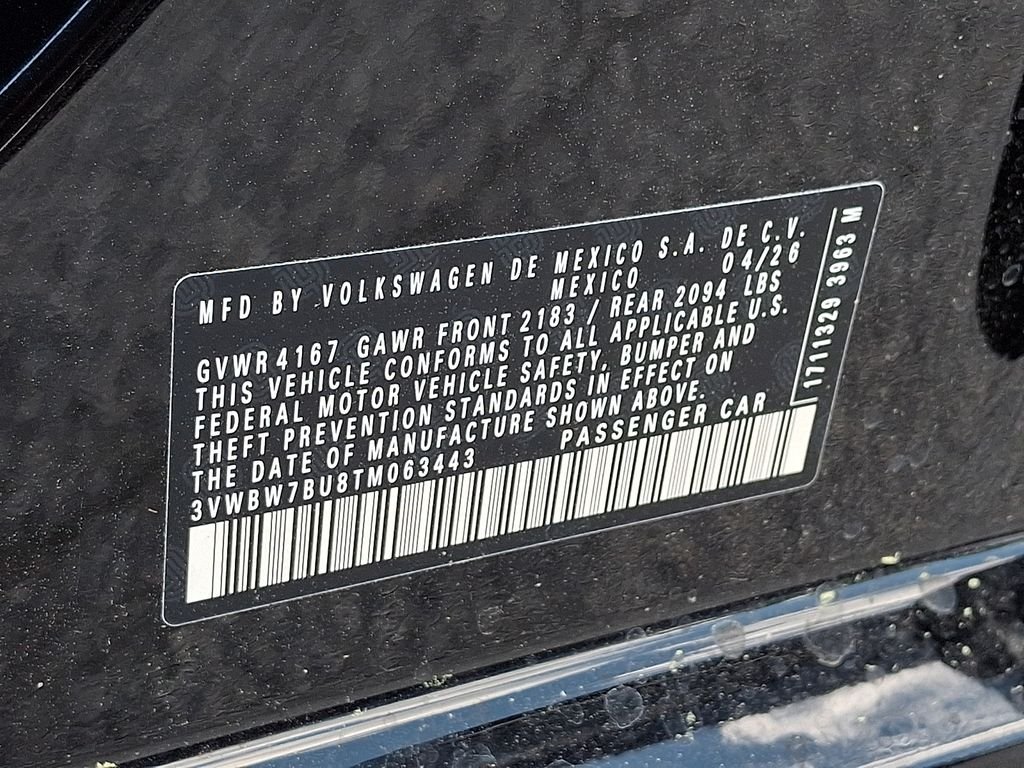 New 2026 Black Volkswagen 1.5T Sport image 12
