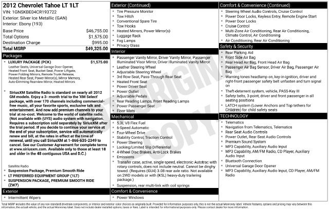 Used 2012 Silver Chevrolet LT image 3