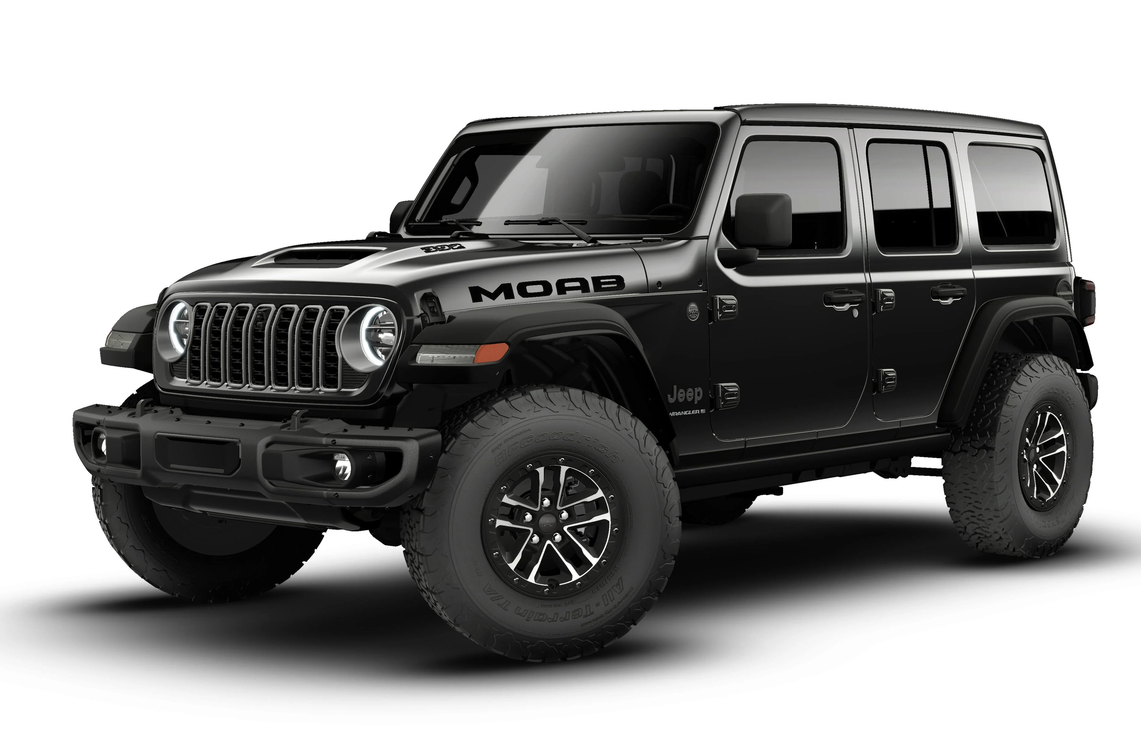 New 2026 Black Clear-Coat Exterior Paint Jeep Rubicon 392 image 13