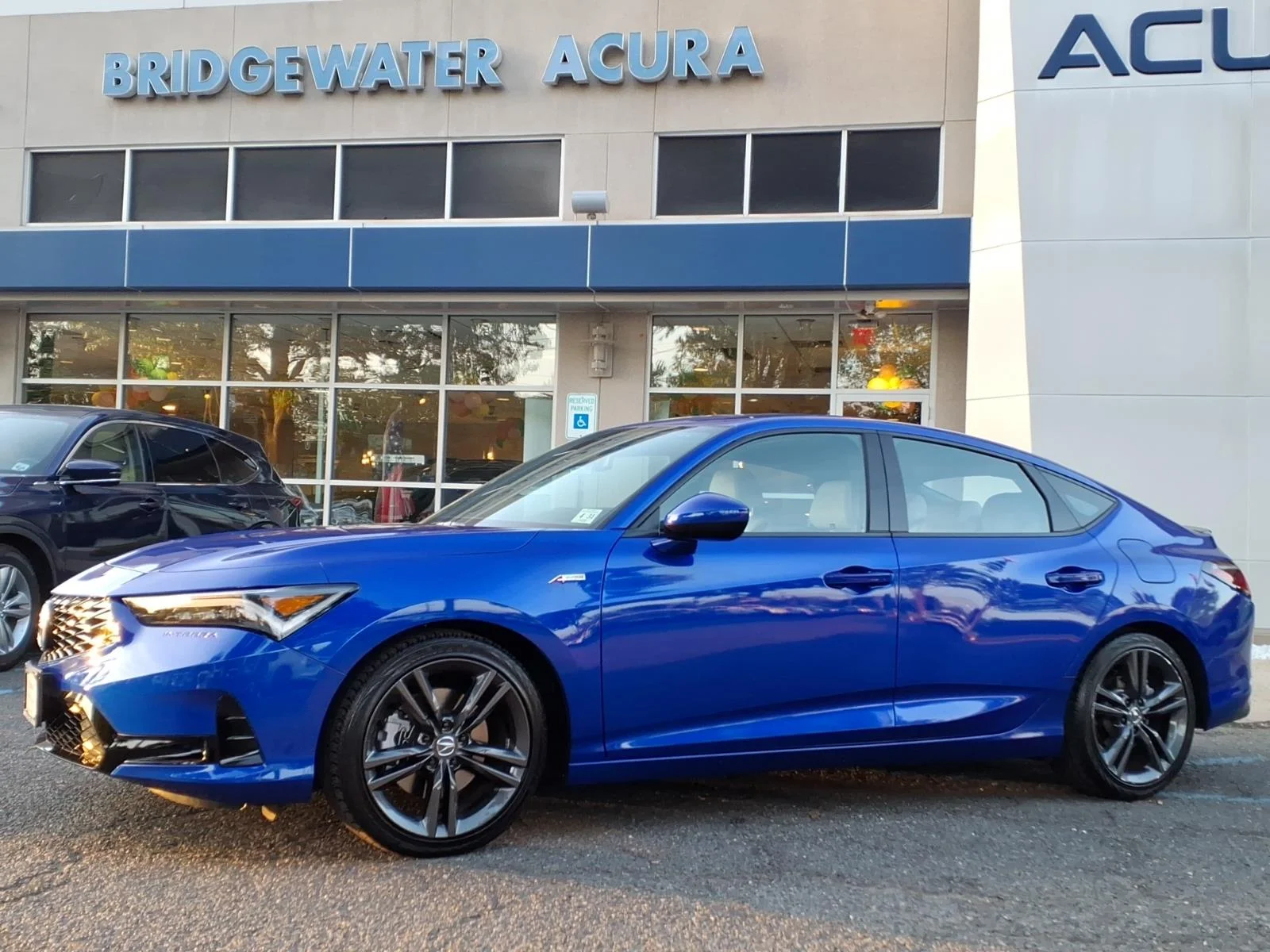 Certified Used 2025 Apex Blue Pearl  Acura A-SPEC image 1