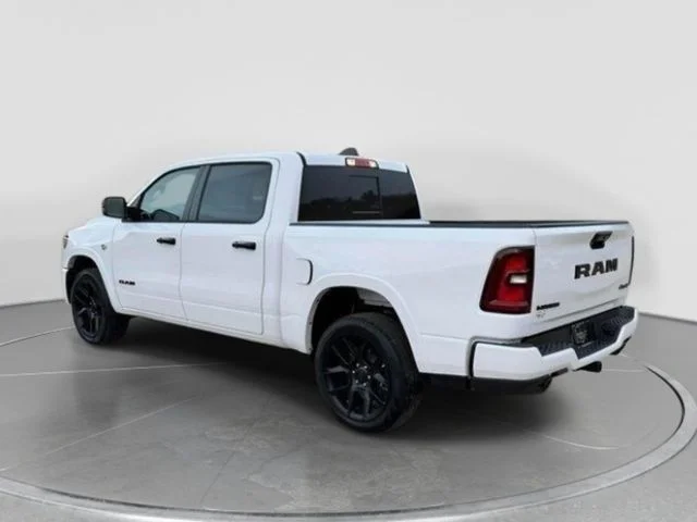 New 2026 Bright White Clear-Coat Exterior Paint RAM Laramie image 4