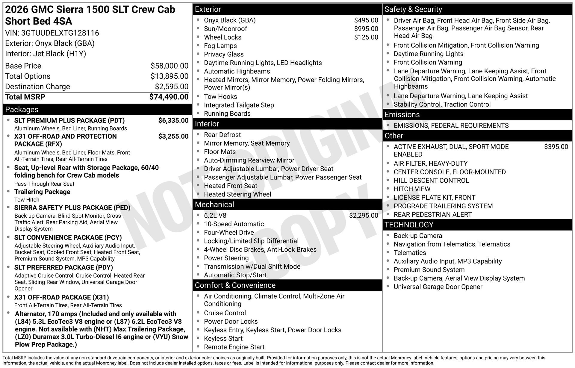 2026 GMC SIERRA - Image 3