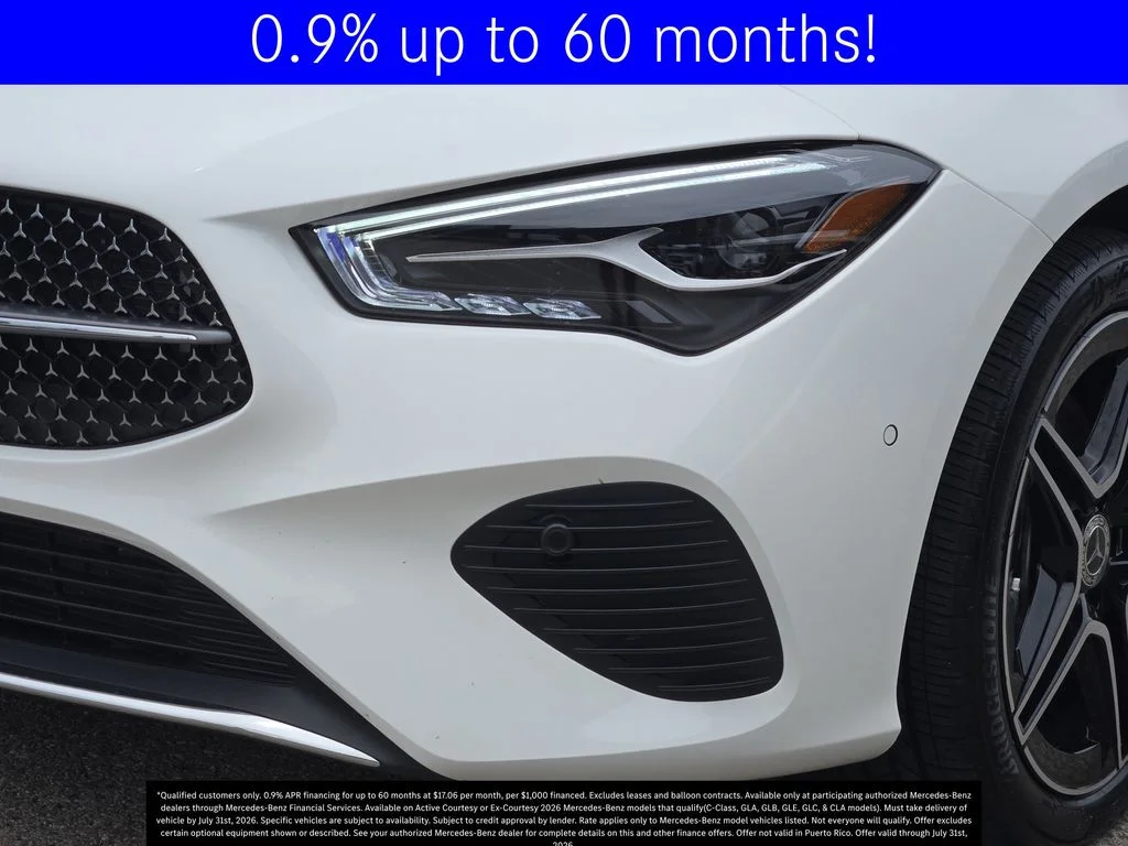 Certified Used 2026 Polar White Mercedes-Benz CLA 250 image 6