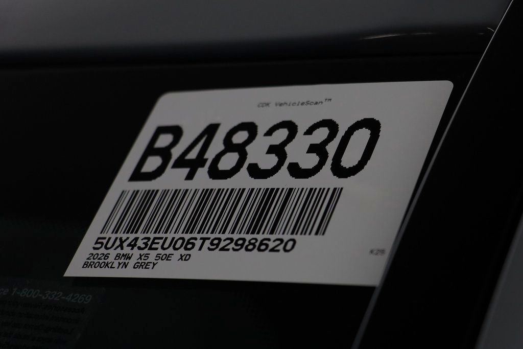 New 2026 Brooklyn Grey Metallic BMW xDrive50e image 25