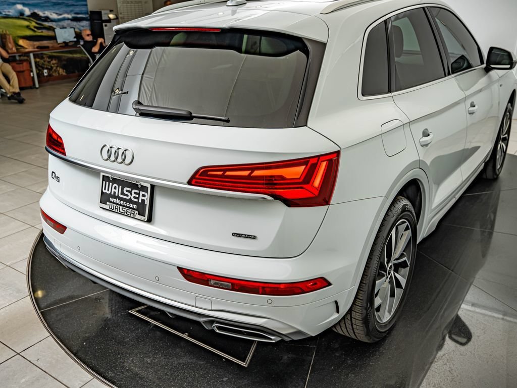 Used 2023 Glacier White Metallic Audi 45 S line Premium image 16