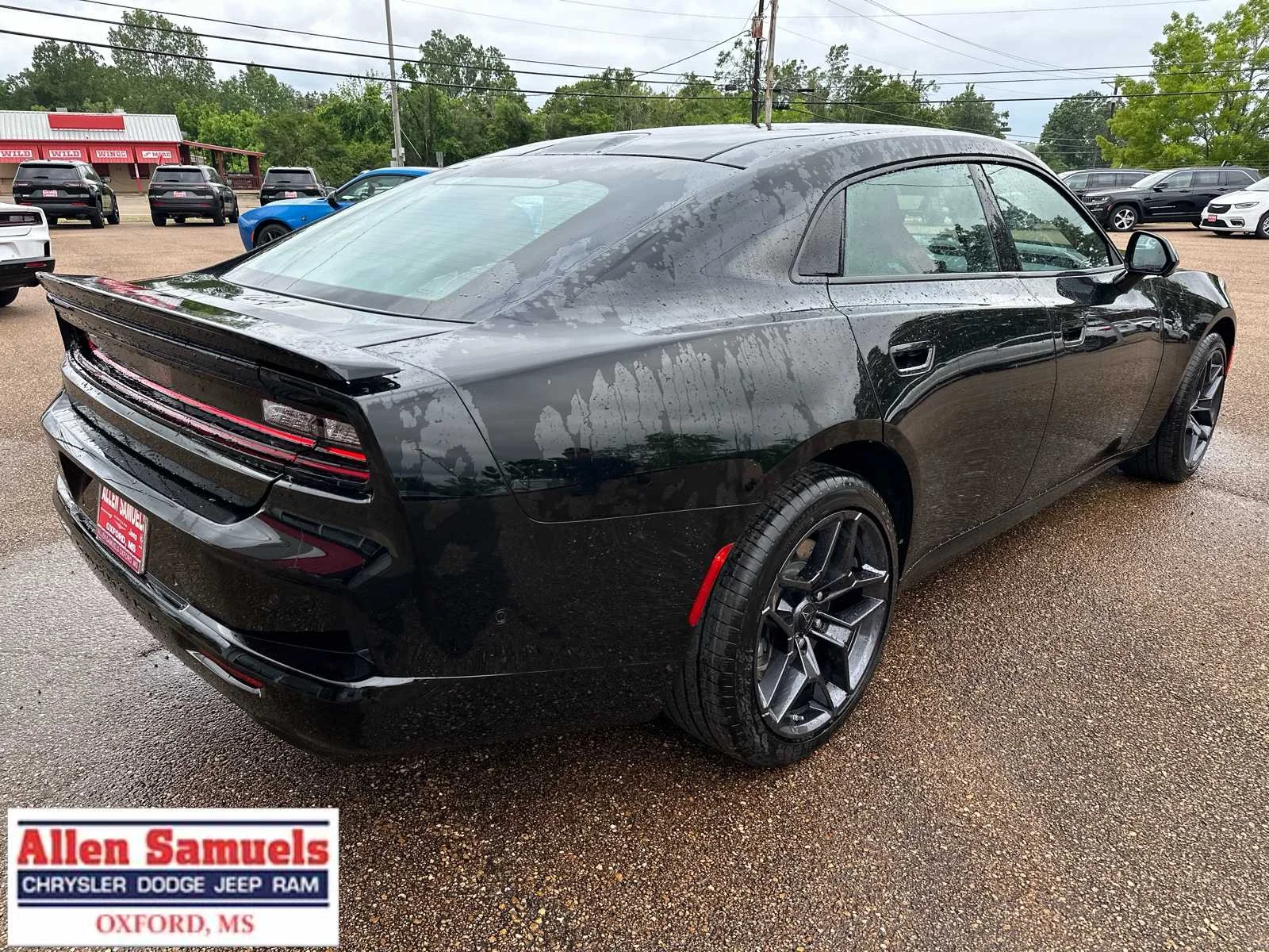 New 2026 Diamond Black Crystal Pearlcoat Dodge Scat Pack Plus image 3