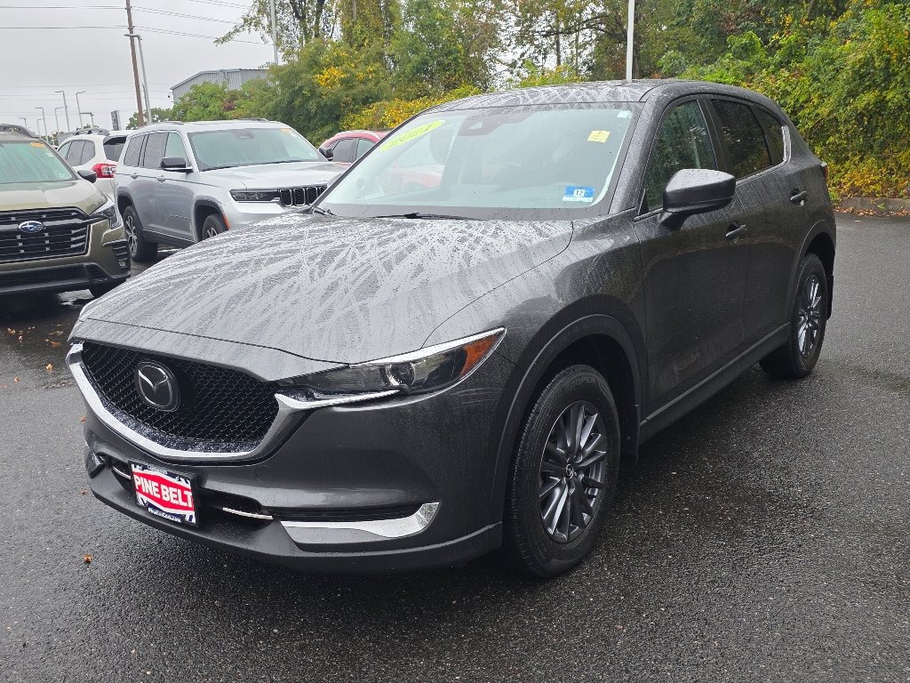 Used 2021 Machine Gray Metallic Mazda Touring image 1