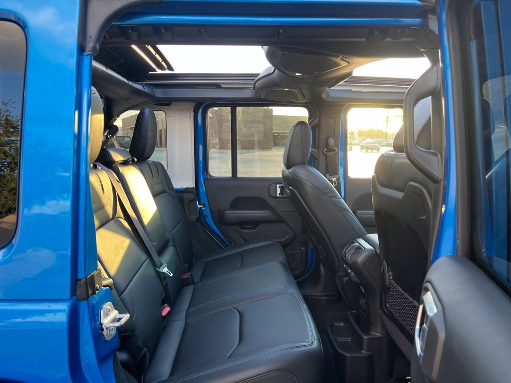 Used 2024 Blue Jeep Rubicon 4xe image 16