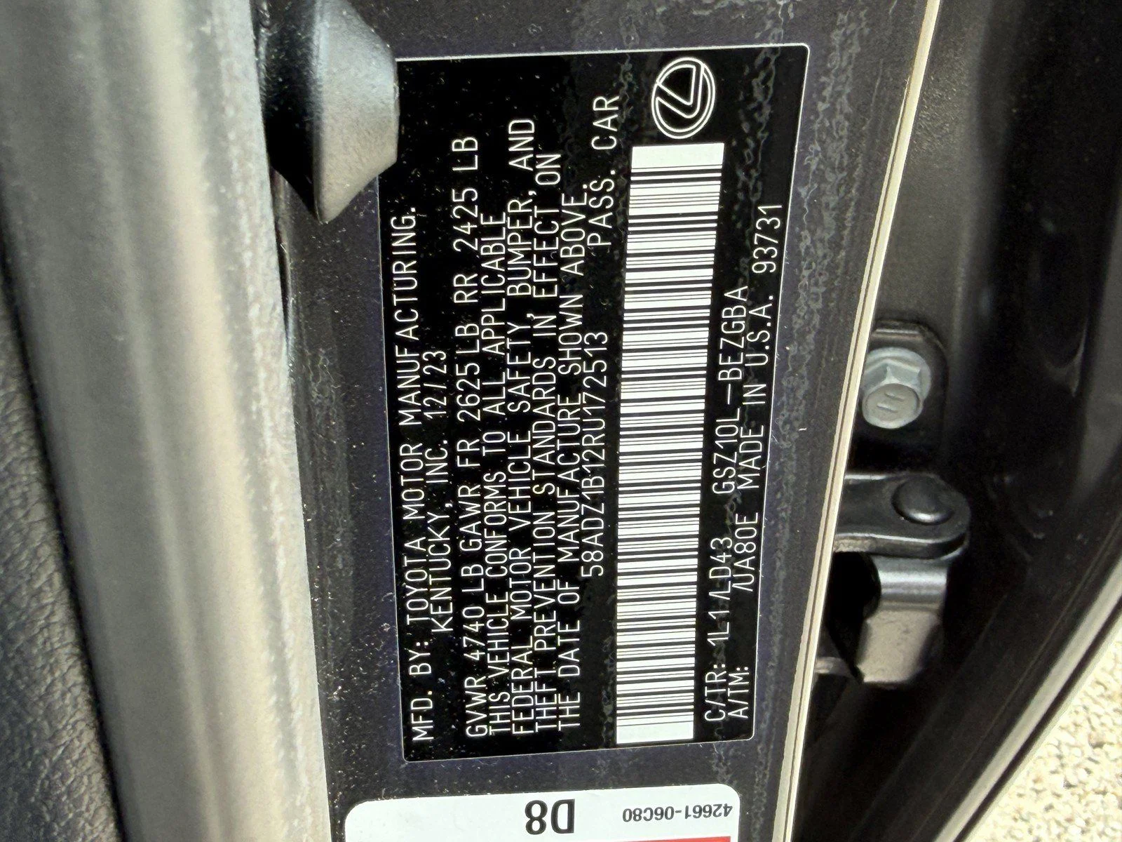 Used 2024 Gray Lexus 350 image 36