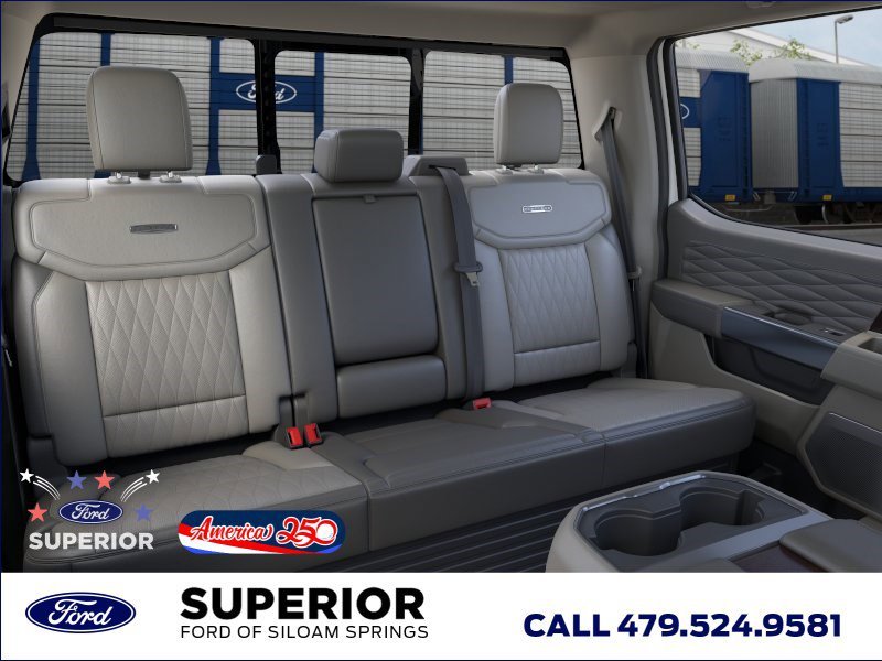New 2026 Star White Metallic Tri-Coat Ford Platinum image 11