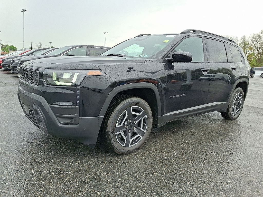 New 2026 Diamond Black Crystal Pearl-Coat Exterior Paint Jeep Laredo image 2