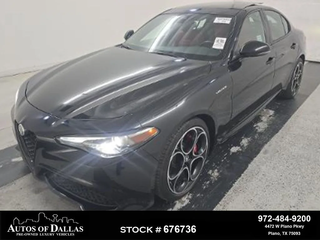 Used 2023 Black Alfa Romeo Veloce image 1
