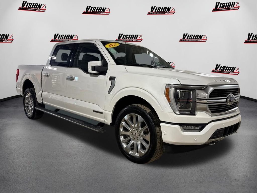 Used 2021 White Ford Limited image 3