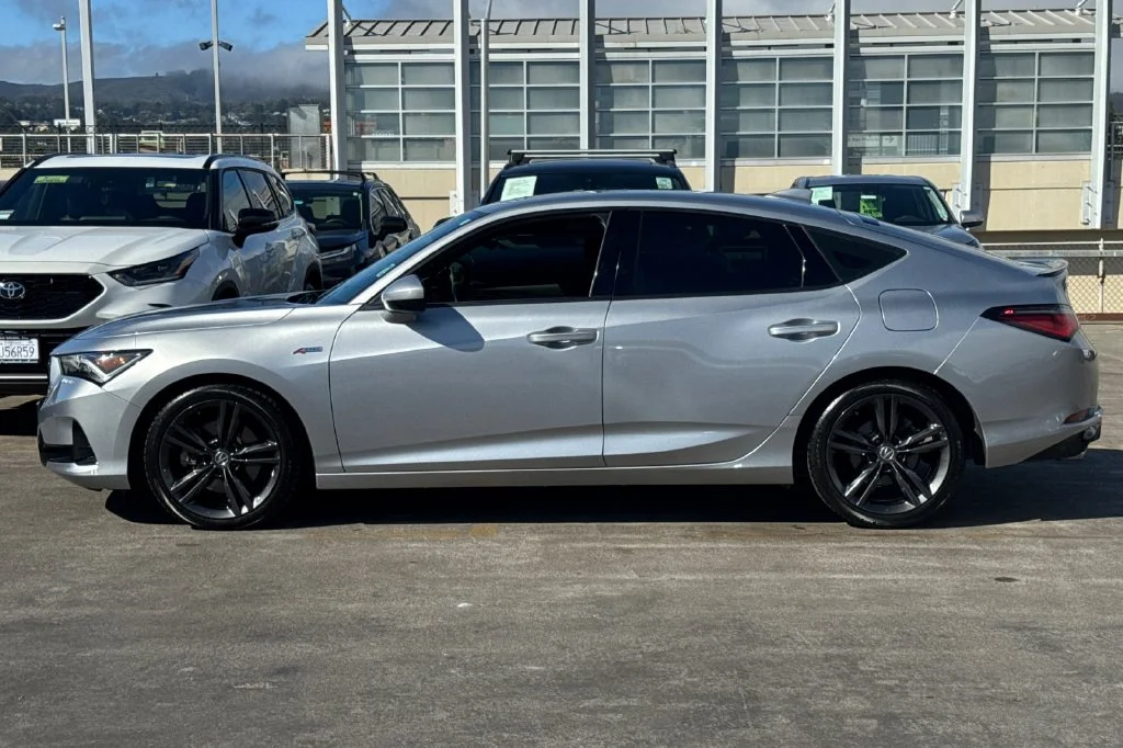 Used 2023 Liquid Carbon Metallic Acura A-Spec Package image 7
