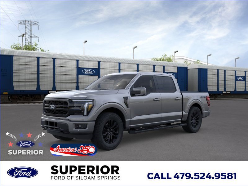 New 2026 Carbonized Gray Metallic Ford Lariat® image 1