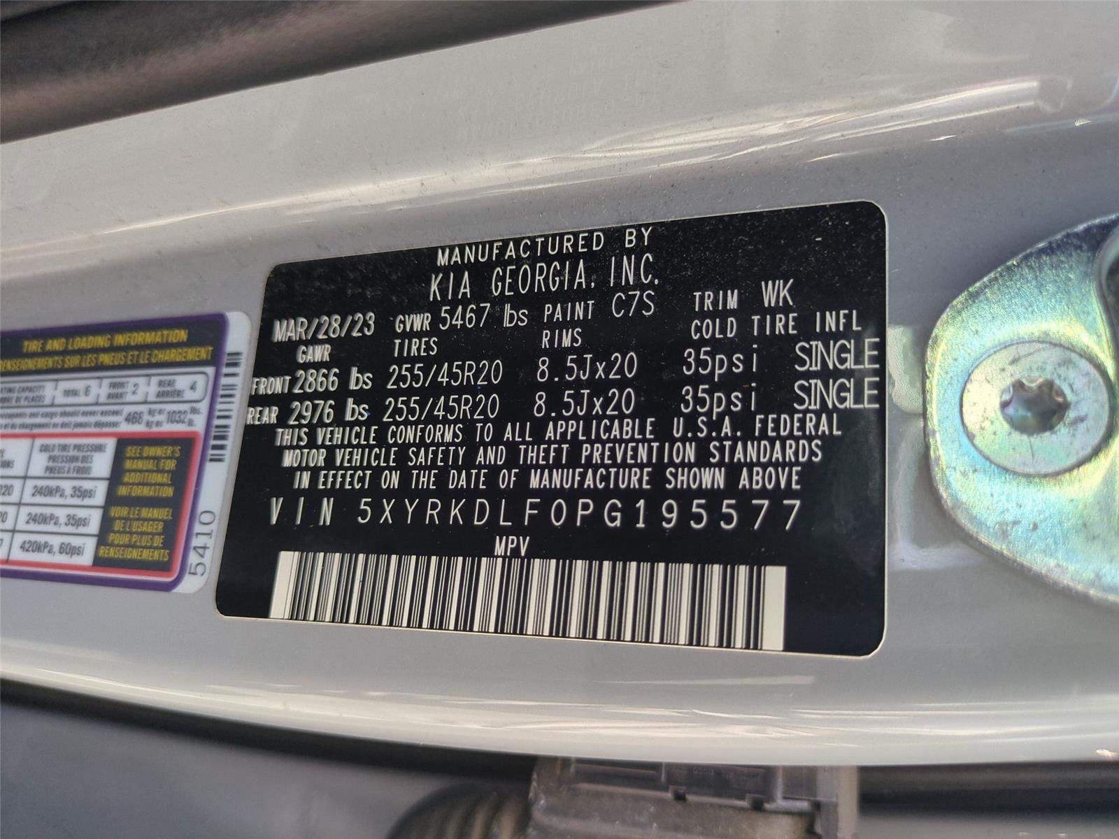 Used 2023 Wolf Gray Kia SX Prestige image 44