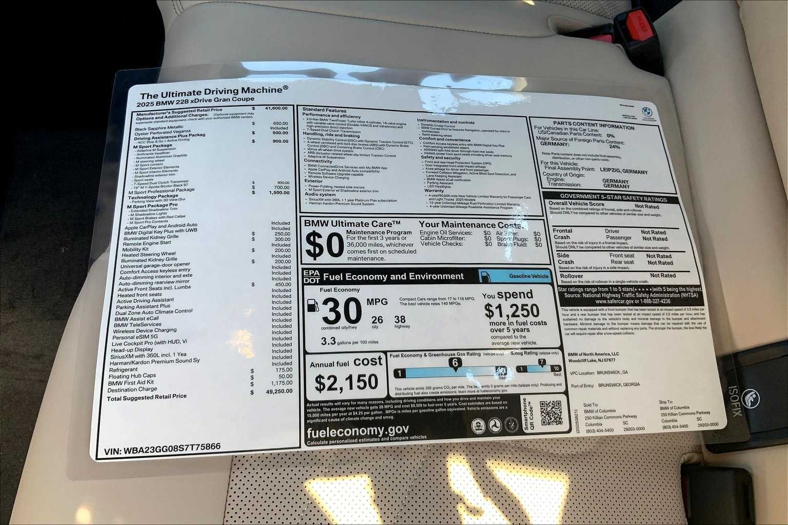 2025 BMW 2 Series 228 - Photo 19